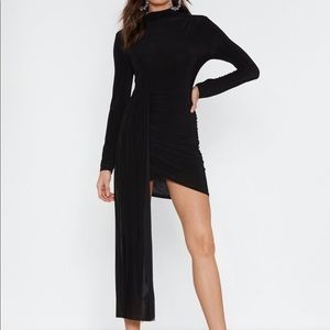 Nasty Gal Ruched Mini Dress